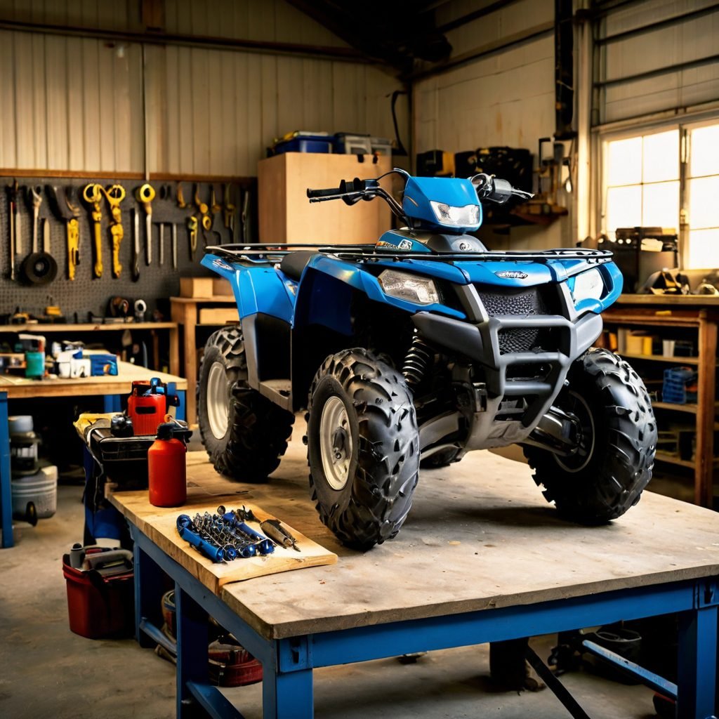 Maintenance of Polaris ATV