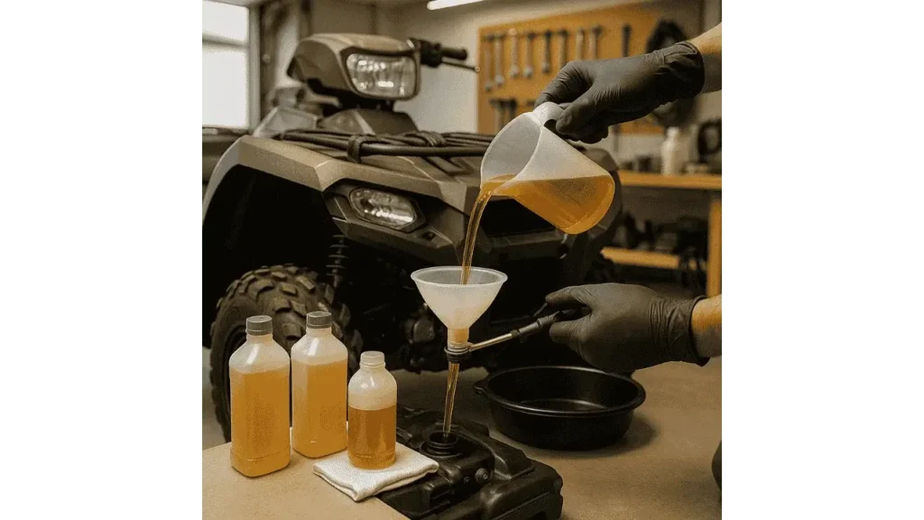 What Is the Oil Capacity of the Polaris Sportsman 850.