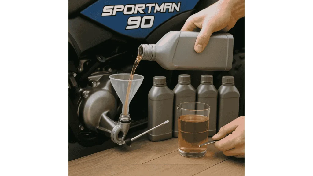 What Is the Oil Capacity of the Polaris Sportsman 90.