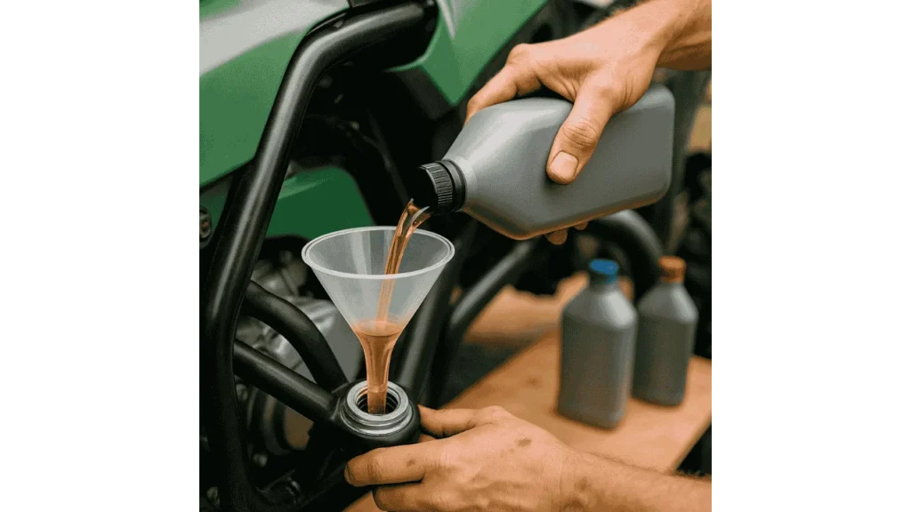 What Transmission Oil Does a Polaris Trailblazer 250 Use.
